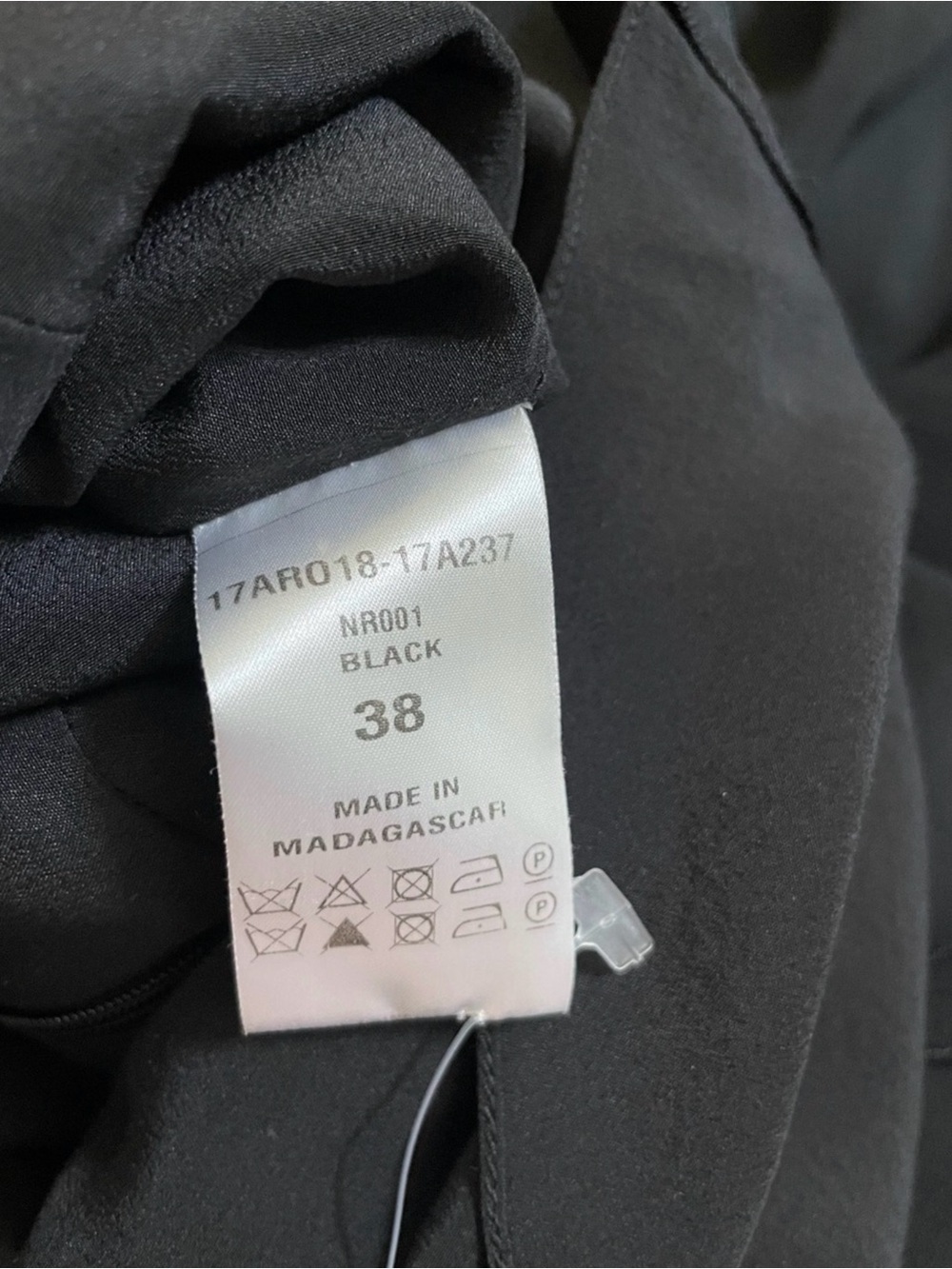 Chloe Black Long-Sleeve High-Neck Dress - Picture 6 of 11